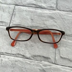 Lucky brand shore brown Horn eyeglasses prescription frame glasses